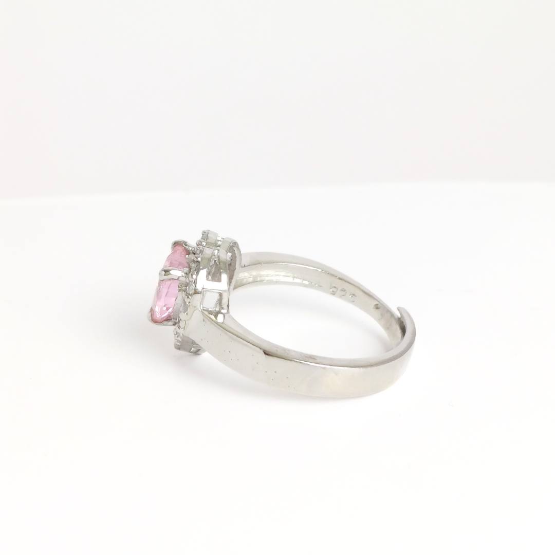 Coral Heart Ring 13 mm / 3.53 g