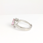 Coral Heart Ring 13 mm / 3.53 g