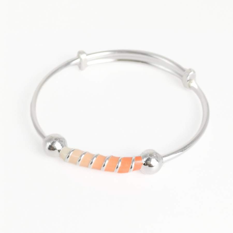 Coral Kisses Baby Bangles Adjustable / 14.26 g