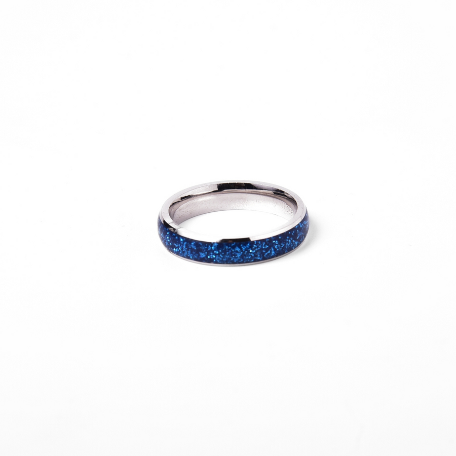 Cosmic Dust Band Ring 25 mm