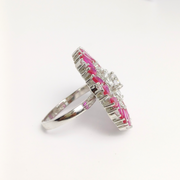 Cosmic Petal Ring Free Size / 9.79 g