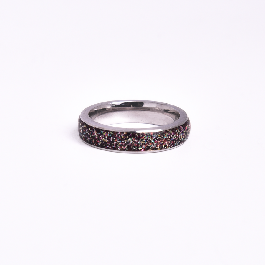 Cosmic Stardust Ring 17 mm