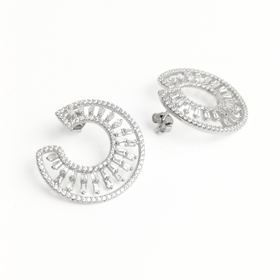 Crescent Radiance Studs 6.98 g