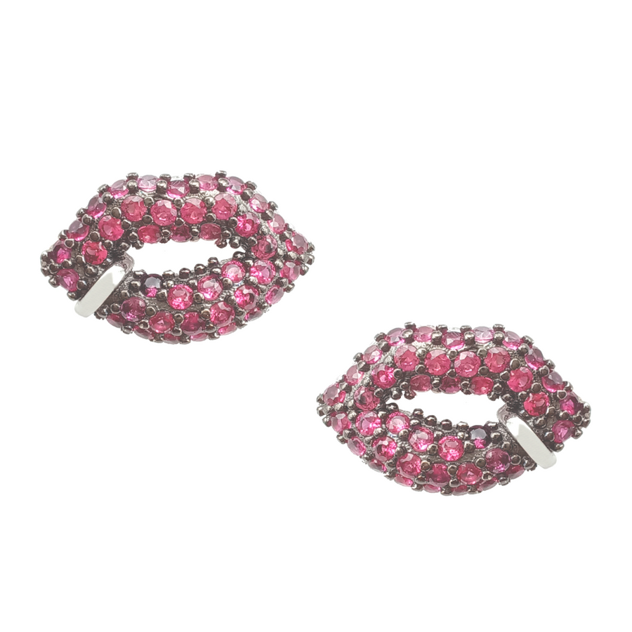 Crimson Kiss Studs Free Size