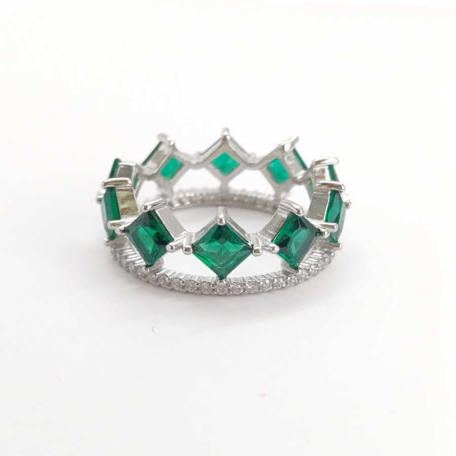 Crown Clover Ring 15 mm / 3.47 g