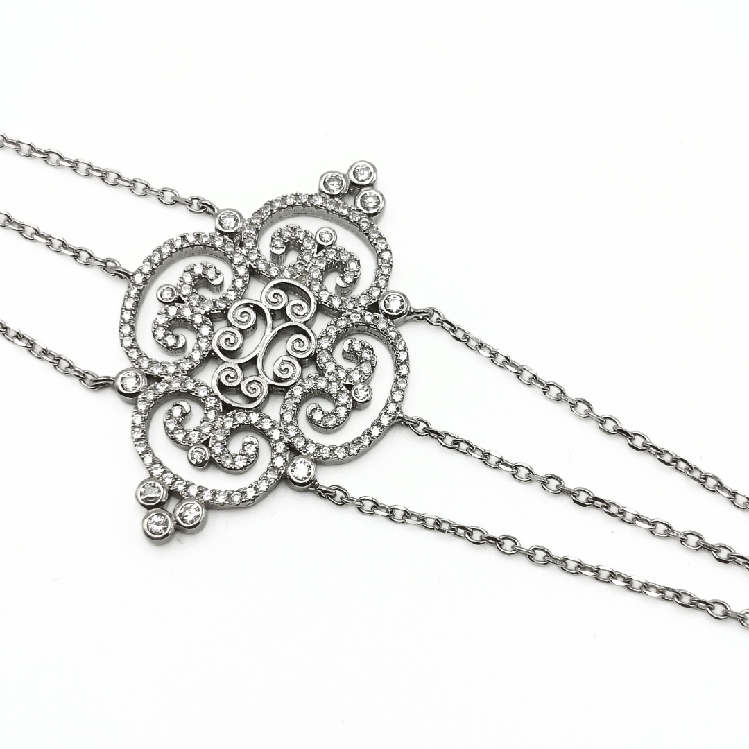 Crystal Bloom Bracelet 178 mm / 8.76 g