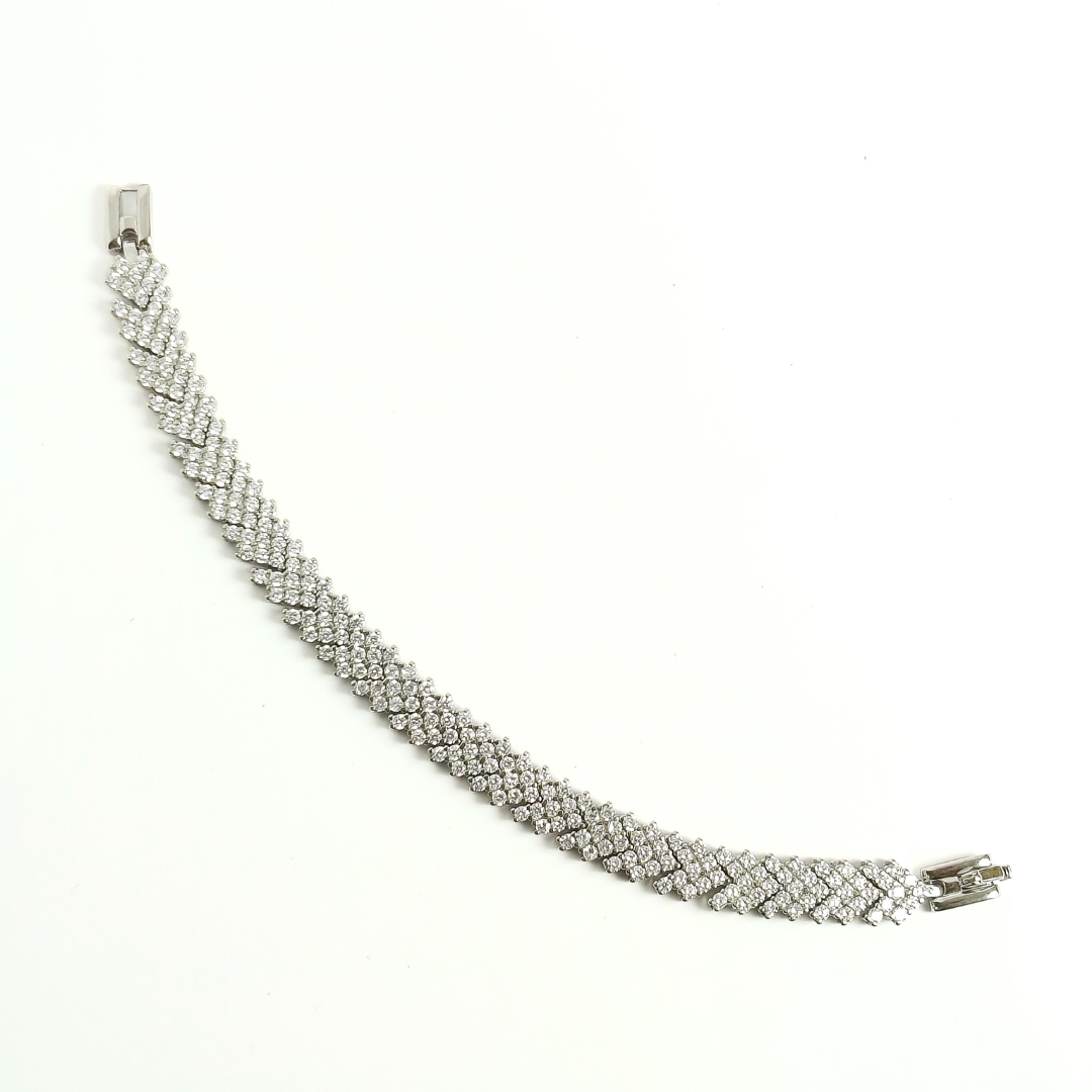 Crystal Mesh Bracelet 178 mm / 23.74 g
