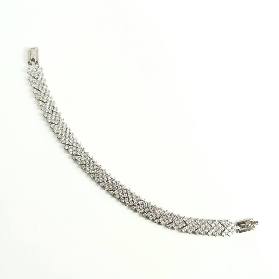 Crystal Mesh Bracelet 178 mm / 23.74 g
