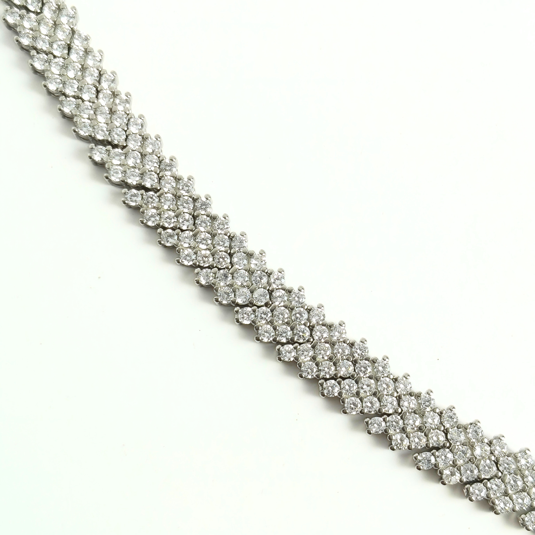 Crystal Mesh Bracelet 178 mm / 23.74 g