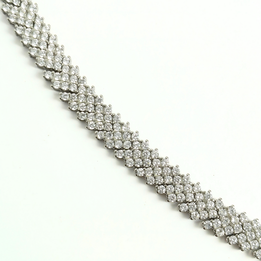 Crystal Mesh Bracelet 178 mm / 23.74 g