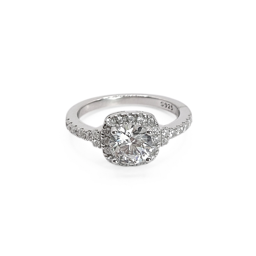 Cushion Halo Ring 11 mm / 2.68 g