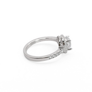 Cushion Halo Ring 11 mm / 2.68 g