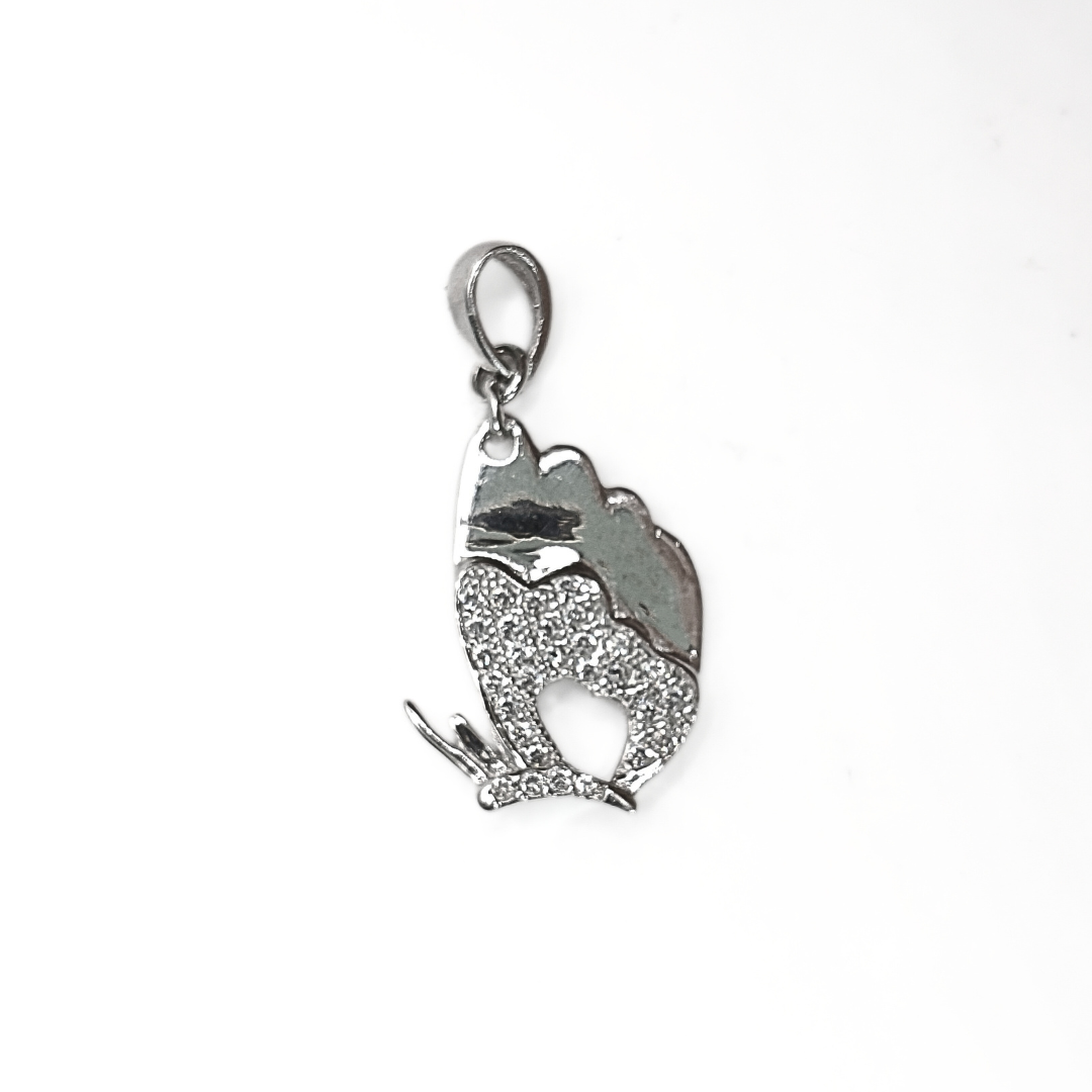 Dazzling Butterfly Pendant Free Size