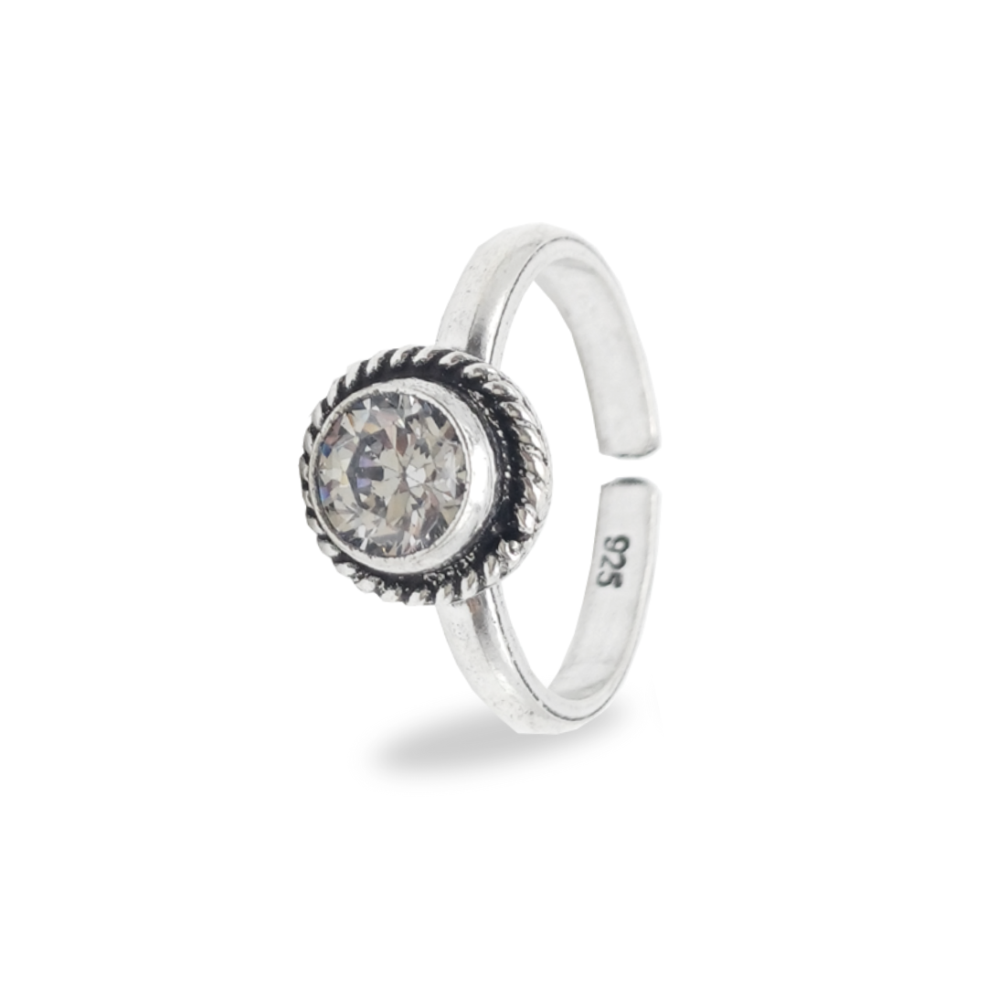 Dazzling Steps Toe Rings FREE Size / 5.42 g