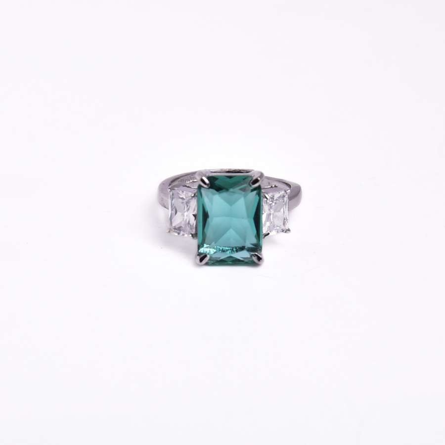Deep Sea Radiance Ring Free Size