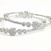 Dewdrop Daisy Bangles 63 mm / 30.32 g