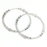 Dewdrop Daisy Bangles 63 mm / 30.32 g