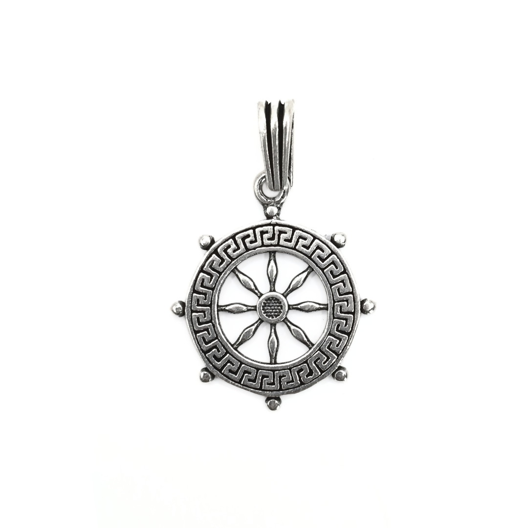 Dharma Wheel Pendant 3.35 g