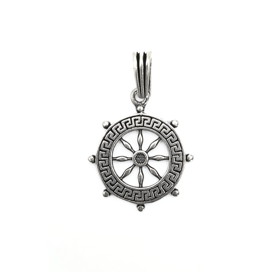 Dharma Wheel Pendant 3.35 g