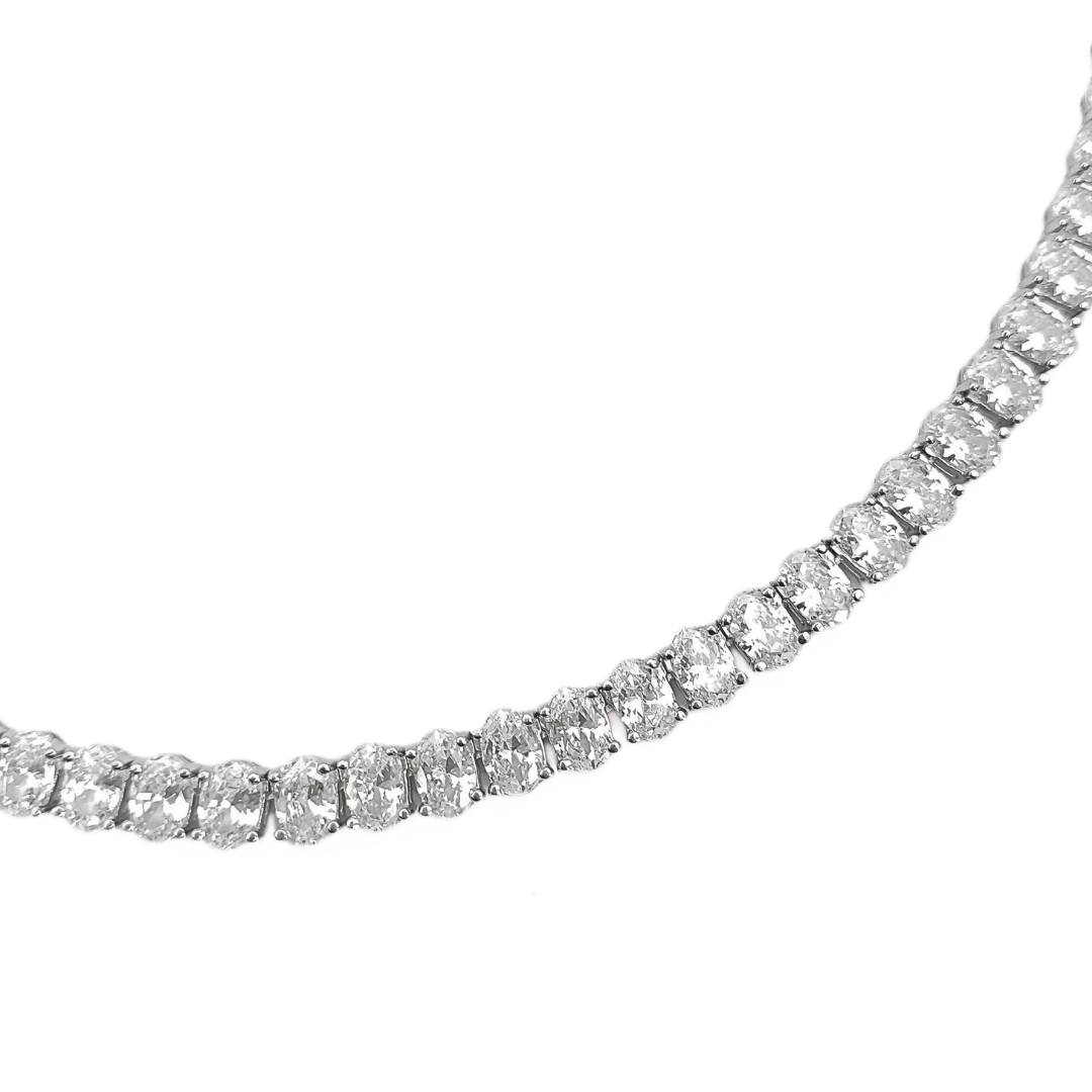 Diamond Cascade Necklace 35.32 g