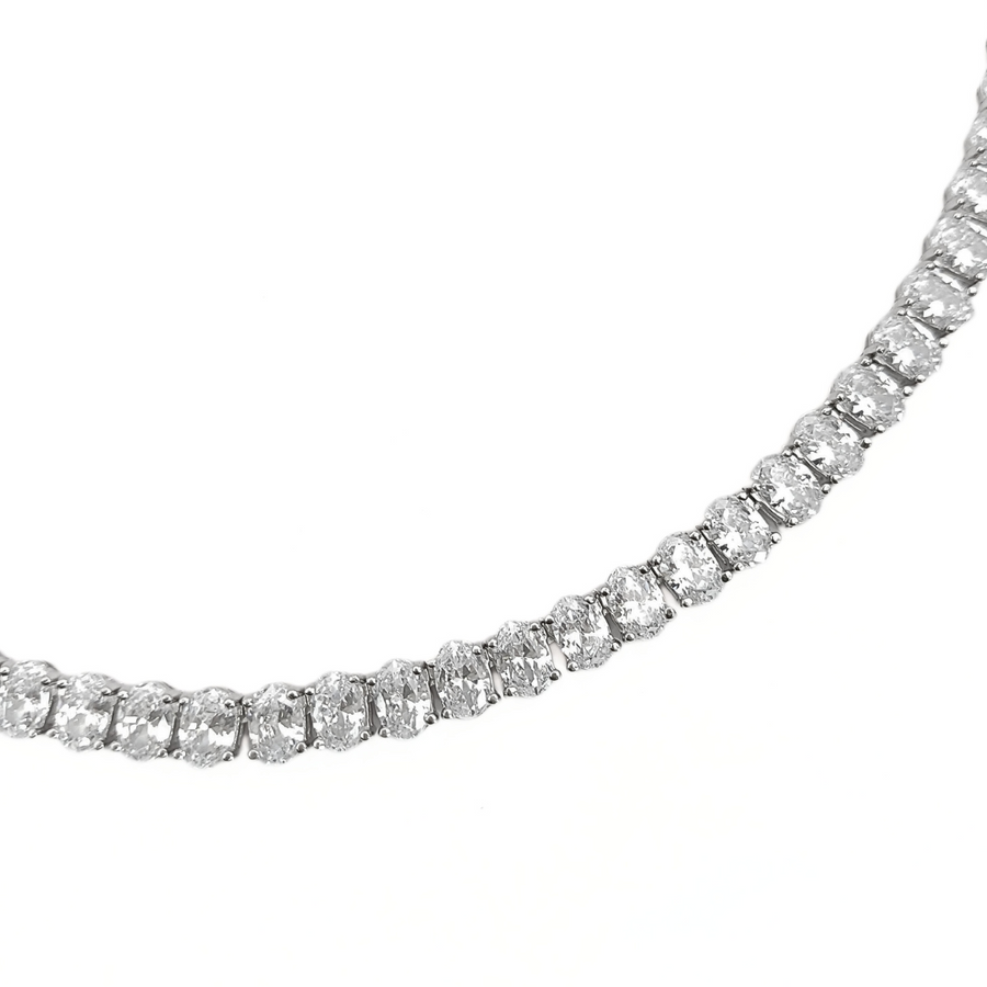 Diamond Cascade Necklace 35.32 g