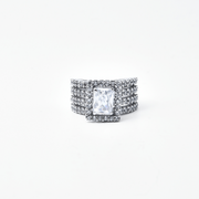 Diamond Cityscape Ring 13 mm / 9.35 g