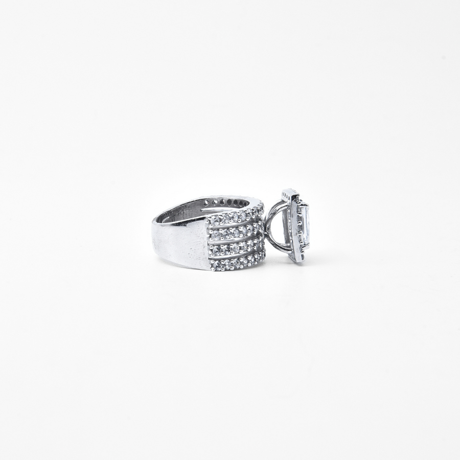 Diamond Cityscape Ring 13 mm / 9.35 g