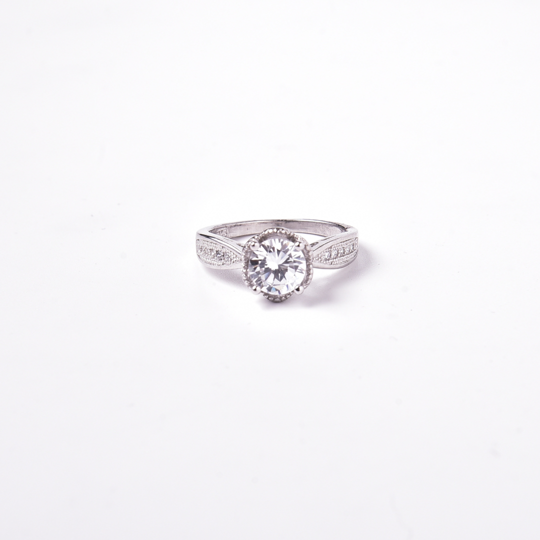 Diamond Dewdrop Ring 14 mm / 5.7 g