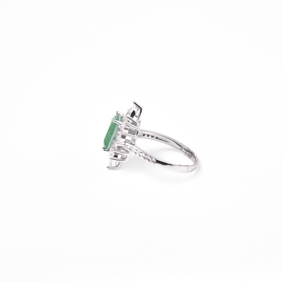 Dragonfly Emerald Ring 15 mm / 3.64 g