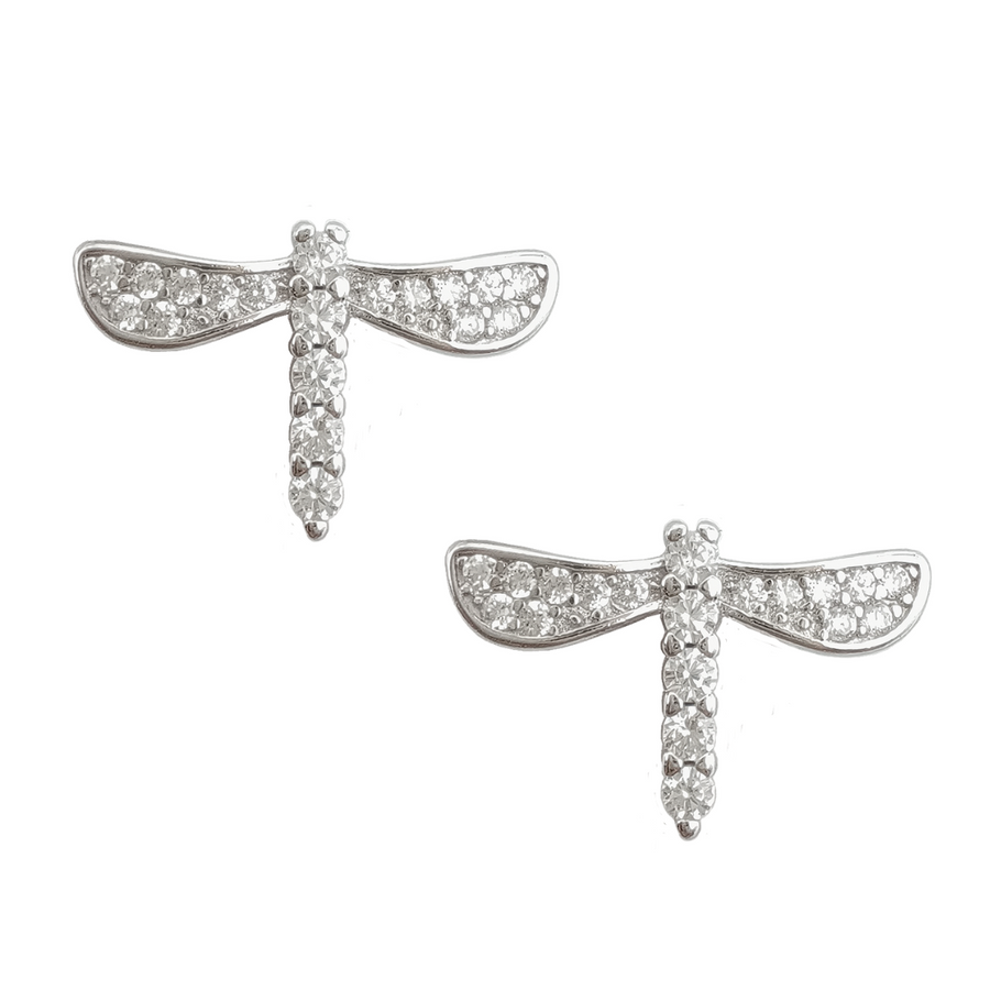 Dragonfly Flutter Studs Free Size