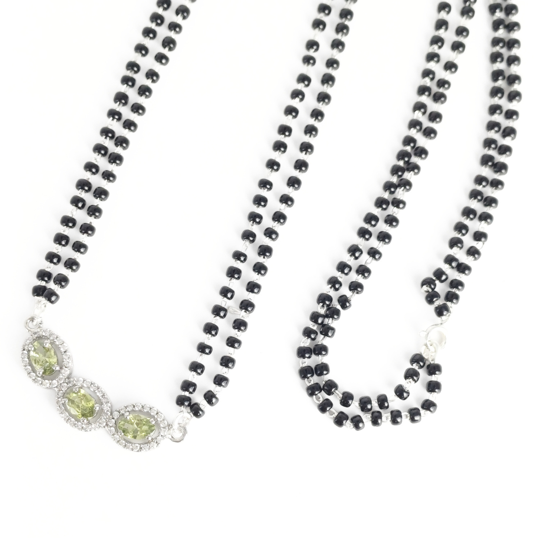 Emerald Essence Mangalsutra 18 inches / 10.51 g