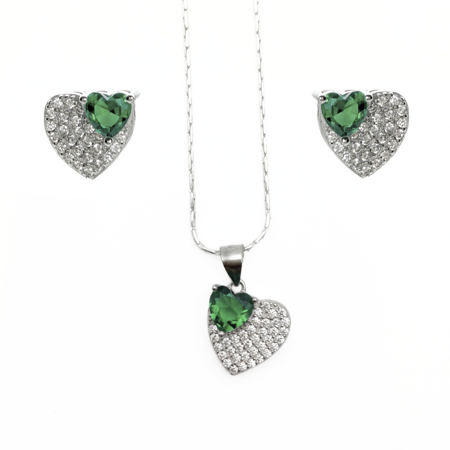 Emerald Heartbeat Set 4.62 g