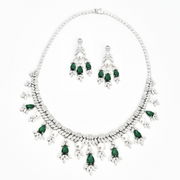 Emerald Imperial Necklace Set FREE SIZE