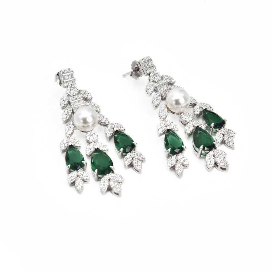 Emerald Imperial Necklace Set 74.23 g