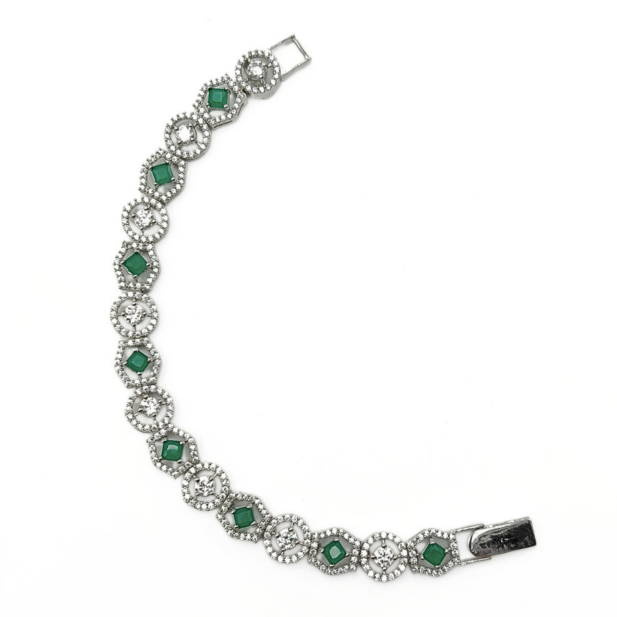 Emerald Radiance Bracelet 216 mm