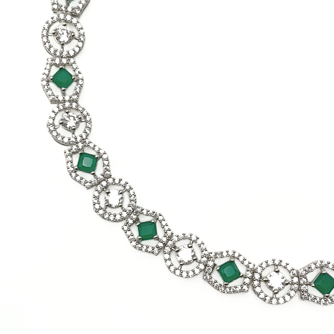 Emerald Radiance Bracelet 216 mm / 18.49 g