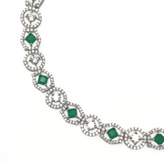 Emerald Radiance Bracelet 216 mm / 18.49 g