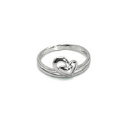 Entwined Hearts Ring 13 mm / 1.35 g