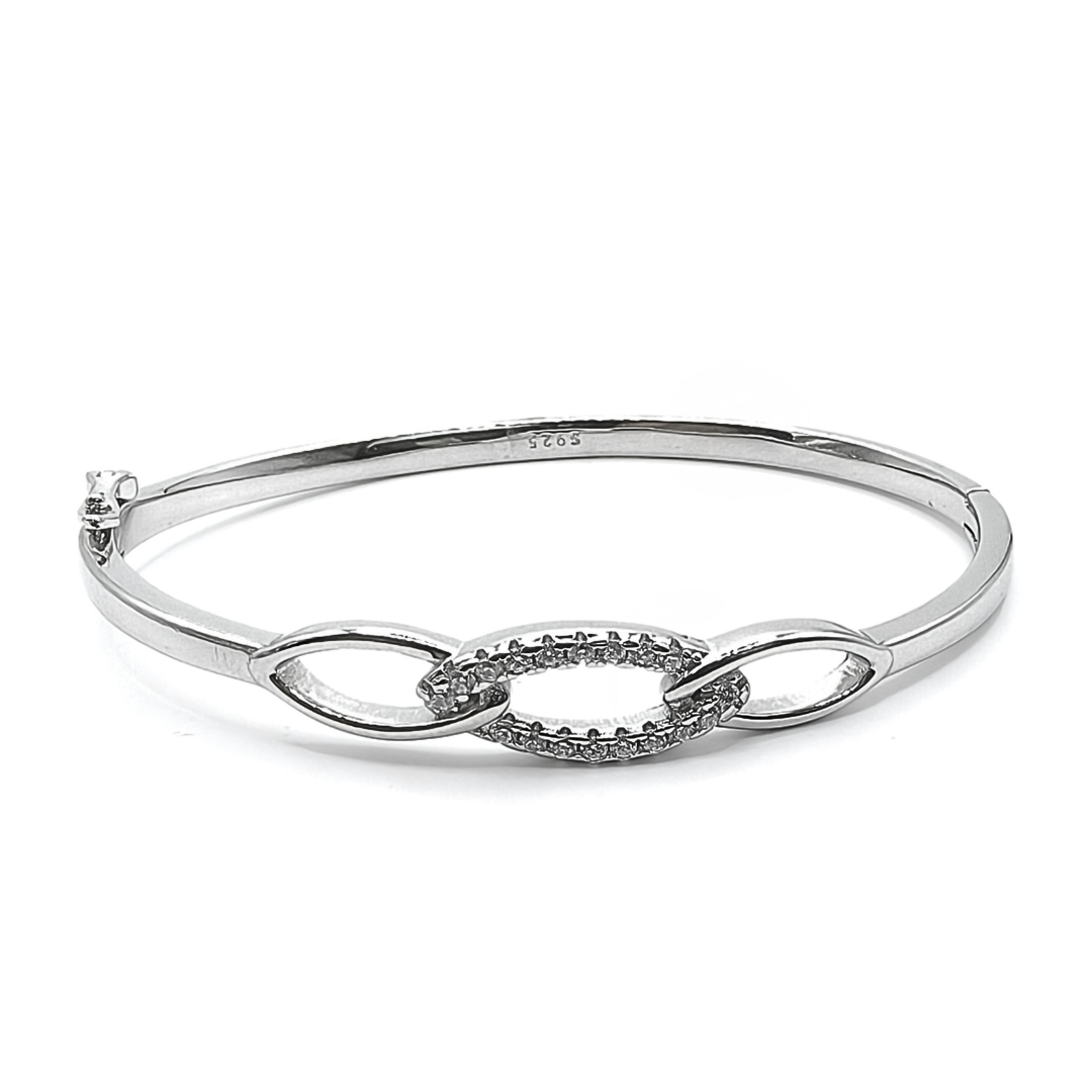Entwined Sparkle Kada OPENABLE / 13.38 g
