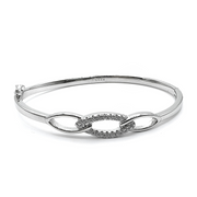 Entwined Sparkle Kada OPENABLE