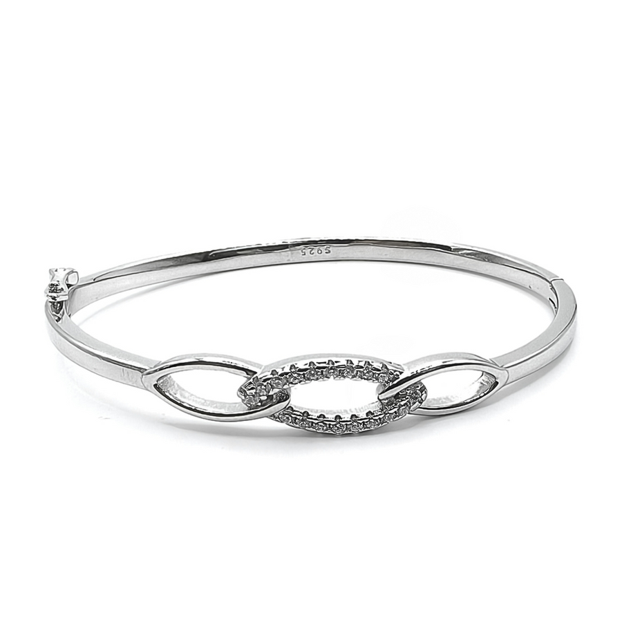 Entwined Sparkle Kada OPENABLE