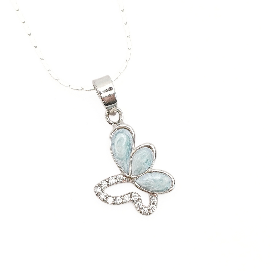 Ethereal Bloom Butterfly Pendant 2.25 g
