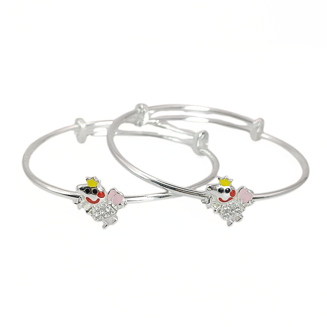 Fairy Peppa Pig Bangles Adjustable / 13.08 g