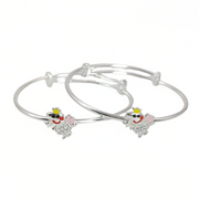 Fairy Peppa Pig Bangles Adjustable / 13.08 g