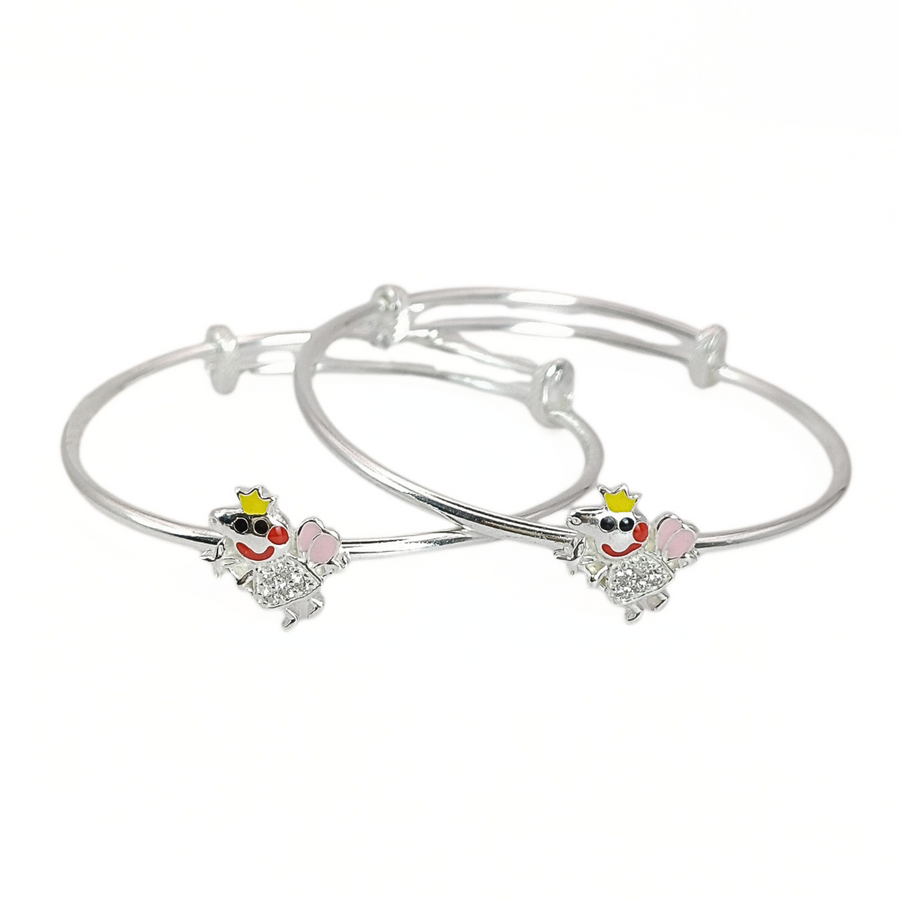 Fairy Peppa Pig Bangles Adjustable / 13.08 g