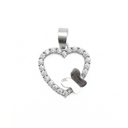 Fluttering Heart Charm 2.12 g
