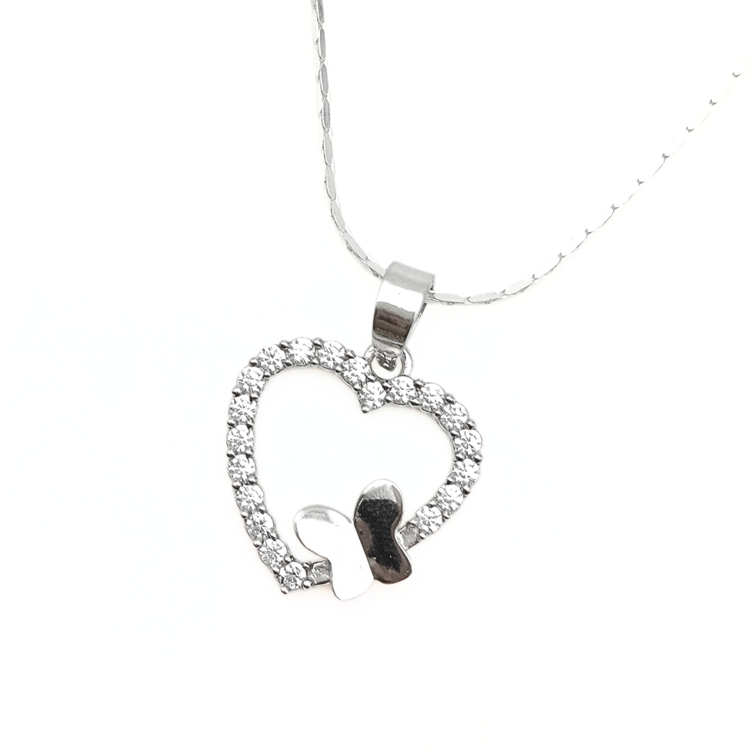 Fluttering Heart Charm 2.12 g
