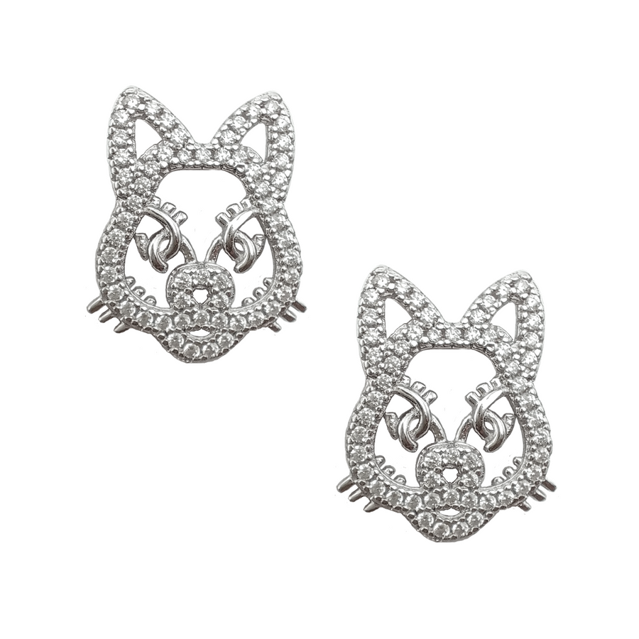 Foxy Sparkle Studs Free Size