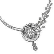 Frost Bloom Necklace Set 41.2 g
