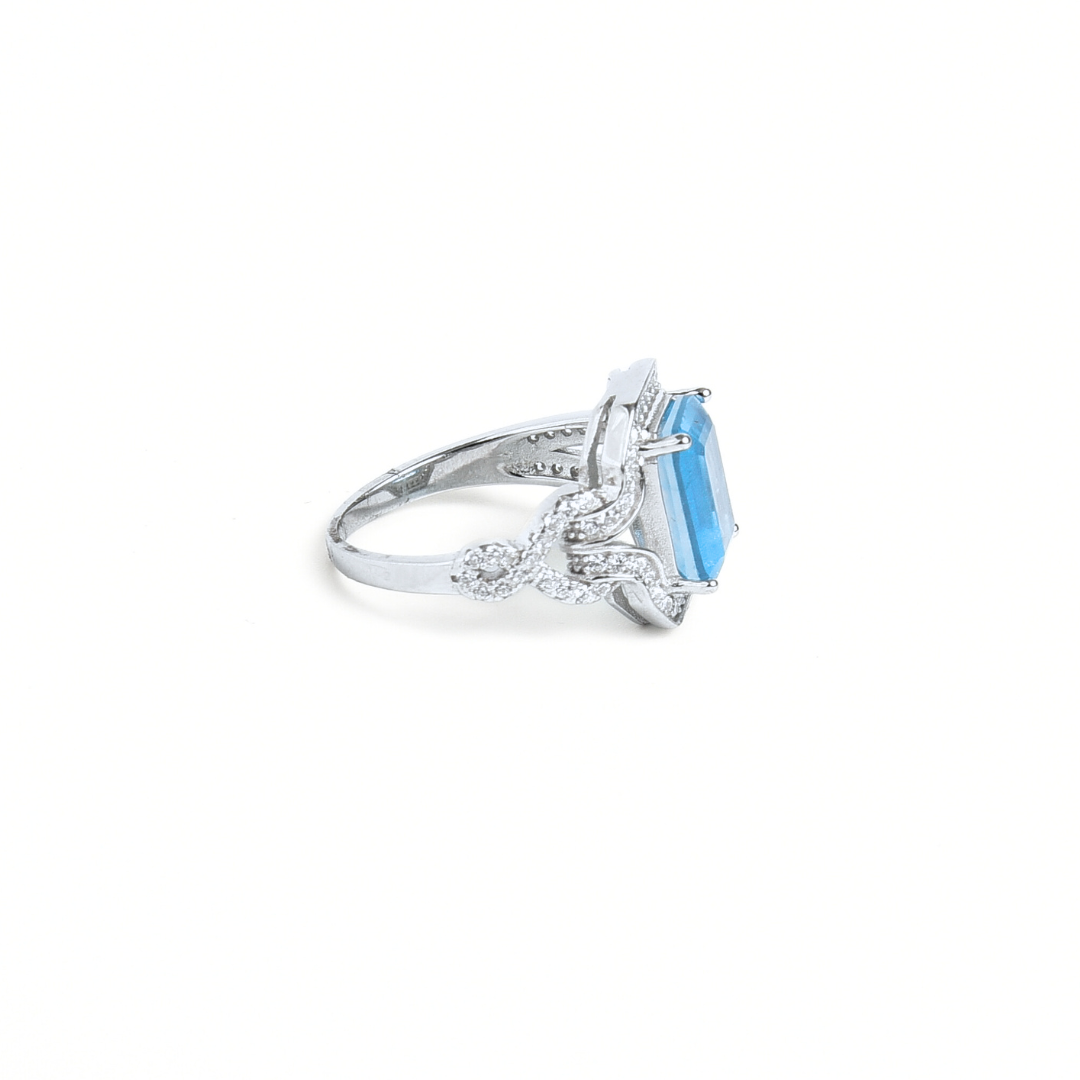 Frosted Glacier Ring 12 mm / 3.87 g